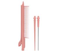 Hair Highlighter Comb With Metal Pick Hair Sectioning Clips Comb Baber Hairstylist Tools Hair Clips Comb Hair Dyes Comb Highlighting Comb