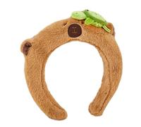 Hair Hoop Cute Capybara Makeup Headband Clip Accessory Hairbands Plush for Any Occasion Aesthetics Hoop