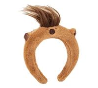 Hair Hoop Hair Accessories Capybara Headwear Cartoon Headdress Hairband Plush For Girls Women Lady