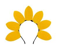 Hair Hoop Headwear For Floral Party Headband Birthday Party Sunflower Theme Floral Gathering Hair Hoops For Women