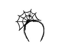 Hair Hoop Party HeadbanWitch Hat With Black Fake Flowers Gothic Bat Hairband Dark Cosplay Accessory For Wome(Style3)