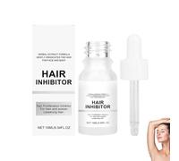 Hair Inhibitor Serum for Face, Moisturizing Hair Growth Inhibitor Serum Oil, Natural Extracts, Gently Soothes Slows Hair Growth and Nourishes the Skin, After Waxing Care for Women Men, 10ml (1PC)