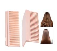 Hair Iron Comb Attachment, Barber Straightening Comb - Hair Iron Comb Attachment Barber Curling Iron Comb - Compact Size Travel Hair Styling Tool for Dorm, Home, Travel, Beauty Salon