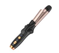 Hair Iron Curler | 3-Temperature Safety Lock Wand - Hair Styling Ceramic Curling Iron,for Long Short Straight Curly Women Stylists Home Salon Outdoor Travel Vacation Trip