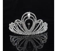 Hair Jewelry Crown Tiaras for Women Bridal Tiaras & Crowns Headband Flower Rhinestone Wedding-Hair Accessories Fashion Big Crown Hair-Jewelry by GAGALU (Color : 6)