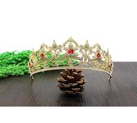 Hair Jewelry Crown Tiaras for Women European British Royal Queen Hair Crown Tiara Rhinestone Wedding Party Crown Hair Accessories Headpiece (Color : Hair Crown)