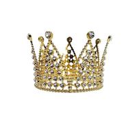 Hair jewelry crown tiaras for women Shiny Crystal Simple Wind Girls Party Crown Princess Prom Tiara Hair Accessories Bridal Wedding Crown Birthday Jewelry By BIEMBI