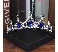 Hair Jewelry Crown Tiaras for Women Vintage Baroque Tiara Crown Bride Crystal Queen King Crown Wedding Hair Jewelry Accessories Women Men Pageant Prom Headpiece,11