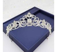 Hair Jewelry Crown Tiaras for Women Wedding Crown for Bride Headpiece Baroque Tiara and Crown Fashion Princess Tiara Rhinestone Hair Accessories HeaddressCn026smutil