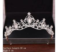 Hair Jewelry Crown Tiaras for Women Wedding Hair Accessories Bridal Crowns and Tiaras Silver Color Crystal Rhinestone Wedding Crown Bride Tiara Headpiece Diadem by GAGALU (Color : Antique Copper Plat