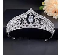 Hair Jewelry Crown Tiaras for Women Wholesale Shining Rhinestone Princess Crowns Birthday Crown Miss Universe Queen Bridal Crowns (Color : HG0432-16, Size : Tiaras)