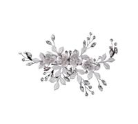 Hair jewelry, Hair Comb Wedding Bridal Hair Accessories Chinese Style Hair Side Comb Retro and Elegant Hair Clip Comb Handmade Decorative Hair Comb Clips Hair Side Combs(Silver)