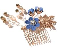 Hair jewelry,Hair Comb Wedding Bridal Hair Accessories Chinese Style Hair Side Combs Pearl Hair Clip Comb Accessories Bangs Hair Clip Combs U-Shaped Hairpin Hair Side Combs