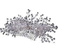 Hair jewelry,Hair Comb Wedding Bridal Hair Accessories Elegant Wedding Bridal Hair Accessories Jewelry Handmade Crystal Rhinestone Bridal Party Prom Hair Side Combs
