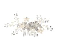 Hair jewelry, Hair Comb Wedding Bridal Hair Accessories Jewelry Crown for Women Crystal Hair Combs Rhinestone Pearl Bridal Hair Comb Women Hair Jewelry Wedding Hair Side Combs
