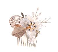 Hair jewelry, Hair Comb Wedding Bridal Hair Accessories Jewelry Crown for Women Crystal Hair Combs Rhinestone Pearl Bridal Hair Comb Women Hair Jewelry Wedding Hair Side Combs