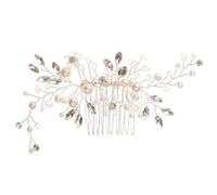Hair jewelry, Hair Comb Wedding Bridal Hair Accessories Jewelry Crown for Women Crystal Hair Combs Rhinestone Pearl Bridal Hair Comb Women Hair Jewelry Wedding Hair Side Combs