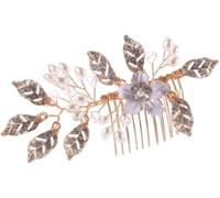 Hair jewelry, Hair Comb Wedding Bridal Hair Accessories Wedding Hair Comb Bridal Headband Gold Hair Accessory Flower Bridal Wedding Hairband Ladies Hair Side Combs
