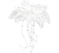Hair jewelry, Hair Comb Wedding Bridal Hair Accessories Women Crystal Tassel Hair Side Comb Handmade Lace Sequins Wedding Hair Accessory Hair Clip Comb Bride Hair Side Combs