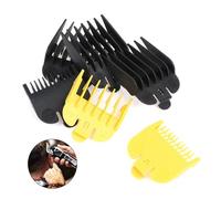 Hair Limit Shaving Clipper Electric Shaving Guides Combs Tools Accessories Yellow(1.5mm+4.5mm) Black(3mm+6mm+10mm+13mm)(BK+YW 6PCS)