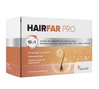 Hair Loss Supplement for Men and Women - Hair Growth Support, 60 Capsules Enhanced with AnaGain Nu, Biotin, Selenium, and Zinc - HairFAR PRO by Sensilab