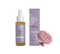 Hair Loving Menopause Hair Massage Set With 30Ml Hair Oil In Pale Orange Pale Orange One Size