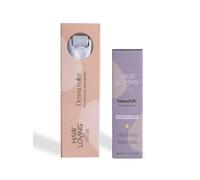 Hair Loving Menopause Hair Regrowth Bundle - Natural Support for Thinning Hair During Midlife | Natural Life Hair Oil & Derma Roller Combo
