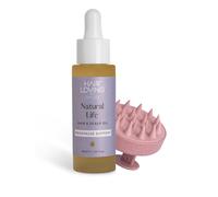 Hair Loving Natural Life Menopause Hair Oil (30ml) and Scalp Massager Bundle