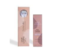 Hair Loving Postpartum Hair Regrowth Bundle - Restore Hair After Pregnancy Naturally | New Beginning Hair Oil & Derma Roller Combo