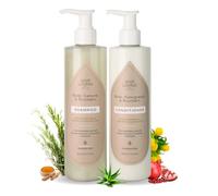Hair Loving Silk Renewal Conditioner + Shampoo Combo Pack - Promotes Hair Growth, Reduces Hair Loss, For All Hair Types, With Biotin, Rosemary Oil Argan and Marula Oil