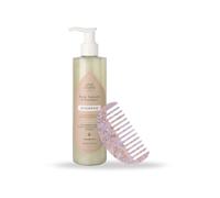Hair Loving Silk Renewal Shampoo + Anti-static Wide Tooth Detangling Comb Combo Pack