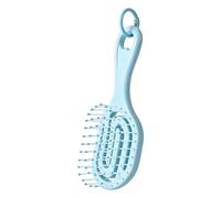 Hair Massage Brush Styling Elastic Teeth Hollow Drying | Scalp Massager Curl Brush For Long Short Curly Hair Straight Thin Home Shower Office