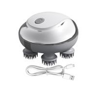 Hair Massager | Dry & Wet Use Head Scraper Massager for Scalp Massage, Wireless Anti-Hair Loss Comb with 3 Intensity Levels, Detangling for Salon & Home Christmas Gift