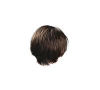 Hair No More Men Wig Short For Carnivals Festival Fashion Party Cosplay wig Hair Towel for Kids (Brown, One Size)