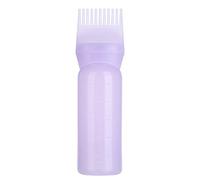 Hair Oil Applicator Bottle, 160ml Root Comb Applicator Bottle Lightweight Oil Bottle for Hair for Scalp Treatment Essential and Hair Coloring Dye(Purple)
