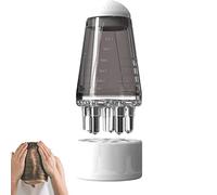 Hair Oil Applicator Bottle | Head Scalp Massage Brush Ball | Portable Hair Oil Dispenser | Scalp Massage Comb with Roller Ball | Raising Solid Hair Massage Tool for Esseential Oil