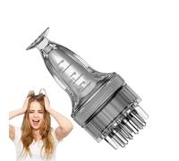 Hair Oil Applicator Brush Double Ball Tooth Design Increased Absorption | Applicator Hair Oil Applicator, Small Capacity, Transparent Design, Root Massage Comb, Scalp Massager for Home, Dormitory,