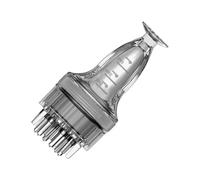 Hair Oil Applicator Peach - Scalp Oil Massager Comb for Even Distribution and Enhanced Absorption | Portable Hair Care Tool for Home, Street