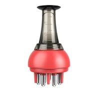 Hair Oil Applicator - Scalp Massage Set | Root Comb Applicator Bottle | Oil Applicator and Massager Comb | Portable Rollerball Oil Comb | Ball Root Comb Applicator Bottle | Head Hair Growth