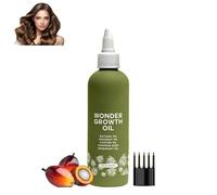 Hair Oil for Hair Growth - Cold Pressed Scalp Mask and Wonder Growth Oil Serum, 100% Pure, Nourishing Essence Haircare Serum, Thick and Strong Natural Hair for Men & Women