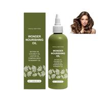 Hair Oil for Hair Growth, Cold Pressed Scalp Mask and Wonder Growth Oil Serum, Nourishing Essence Haircare Serum, Moisturising and Repairing Dry, Stronger Hair (1PC)