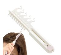 Hair Parting Comb - Volumizing Root Lifting Comb for Styling | Lightweight Sturdy Tool with Smooth Teeth, Easy Hairstyle Defining Accessory for Family, Friends Use, 23x13x1.5cm