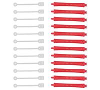 Hair Perm Rods Hair Friendly Design Secured Straps 12pcs Cold Wave Curlers (Spiral Curling Structure) Medium Small Curling Rods for Salon Home Users Creating Beautiful Curls