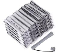 Hair Perm Rollers, Small 60-Piece Curling Set for Hairstyling, Rollers with Easy Use Design and Long-Lasting Shape, for Women Hairdressing Travel School Home Beauty Salon 8.2x1.5x1.5cm