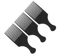 Hair Picks For Curly Hair, with Ergonomic Handle 3 Pcs Portable Afro Styling Tool For Salon and Home Use
