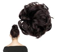 Hair Piece Messy Bun Claw Clip Wavy Curly Clip in Claw Chignon Ponytail Hairpieces Synthetic Hair Extensions for Women 0222