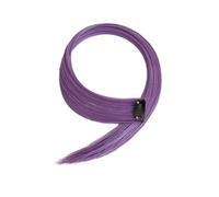 Hair Piece Synthetic Hair Clip-In One Piece For Ombre Hair Extensions Pure Color Straight Long Fake Hair Pieces Clip For Women(1pc,P2/613)