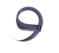 Hair Piece Synthetic Hair Clip-In One Piece For Ombre Hair Extensions Pure Color Straight Long Fake Hair Pieces Clip For Women(1pc,P4/30)
