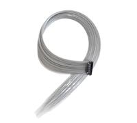 Hair Piece Synthetic Hair Clip-In One Piece For Ombre Hair Extensions Pure Color Straight Long Fake Hair Pieces Clip For Women(1pc,P1B/30)