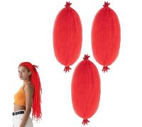 Hair Pieces for Women - Marley Twist Hair Pre Separated Braiding Hair Soft Synthetic Springy Afro Twist Hair for Locs Crochet Hair Extensions Pack of 3 3529